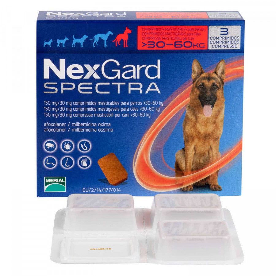 ネクスガードスペクトラ超大型犬用30~60kg未満