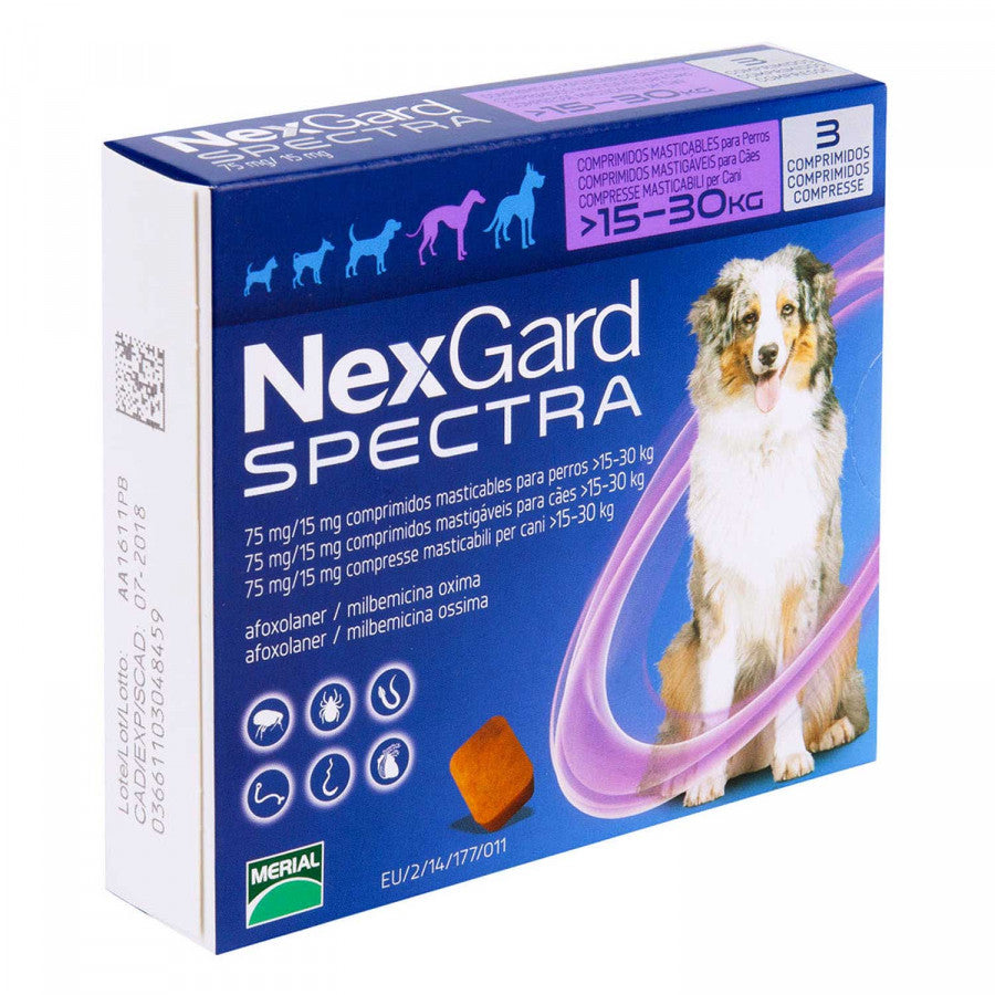 ネクスガードスペクトラ大型犬用15~30kg未満